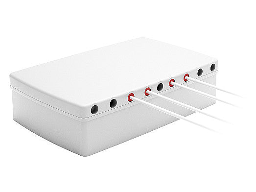2J4H85Hc-B15H 5G, Wi-Fi 6E/7 Wandmontage Antenne 4-in-1 SMA-M/RPSMA-M 300cm