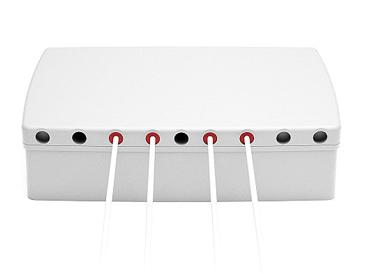 2J4H85Hc-B15H 5G, Wi-Fi 6E/7 Wandmontage Antenne 4-in-1 SMA-M/RPSMA-M 300cm