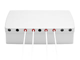 2J4H85Hc-B15H 5G, Wi-Fi 6E/7 Wandmontage Antenne 4-in-1 SMA-M/RPSMA-M 300cm
