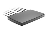2J4H85Pe 5G, Wi-Fi 6E/7, ISM Klebehalterung Antenne 8-in-1 SMA-M/RPSMA-M 300cm