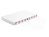 2J4H85Pe 5G, Wi-Fi 6E/7, ISM Klebehalterung Antenne 8-in-1 SMA-M/RPSMA-M 300cm