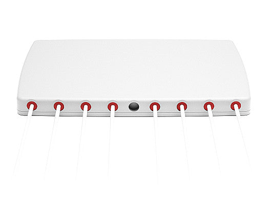 2J4H85Pe 5G, Wi-Fi 6E/7, ISM Klebehalterung Antenne 8-in-1 SMA-M/RPSMA-M 300cm