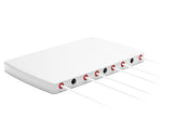 2J4H85Pf 5G, Wi-Fi 6E/7, ISM Klebehalterung Antenne 6-in-1 SMA-M/RPSMA-M 300cm IP69