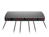 2J4H85Pf 5G, Wi-Fi 6E/7, ISM Klebehalterung Antenne 6-in-1 SMA-M/RPSMA-M 300cm IP69