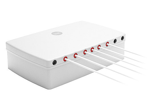2J4H86MGFm 5G, GNSS, Wi-Fi 6E/7, ISM magnetic mount Antenna 6-in-1 SMA-M/RPSMA-M 300cm IP67/IP69