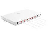 2J4H86PGFm 5G, GNSS, Wi-Fi 6E/7, ISM Klebehalterung Antenne 6-in-1 SMA-M/RPSMA-M 300cm
