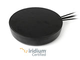 2J6552MGF Mobilfunk, GNSS, Iridium Magnetfußantenne 3-in-1 SMA-M 300cm
