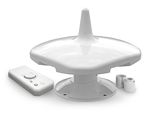 2J9438JBW HDTV, DVBT, DVBT2, FM, DAB Schraub-/Mastmontage Antenne Sombrero F-Stecker IP67/IP69