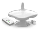 2J9438JBW HDTV, DVBT, DVBT2, FM, DAB Schraub-/Mastmontage Antenne Sombrero F-Stecker IP67/IP69