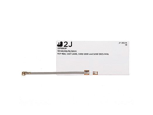 2JF0883P 5G Klebe Flexible Polymerantenne U.FL 42cm
