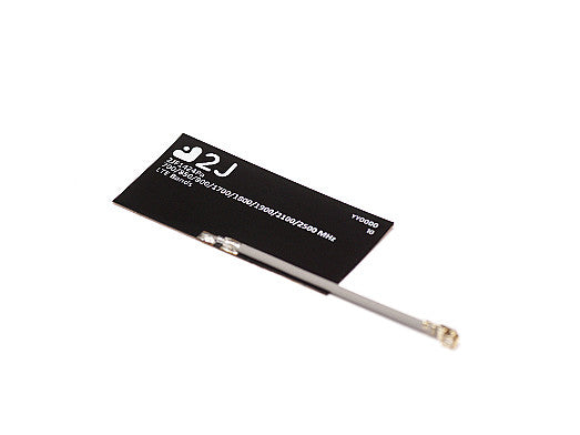 2JF1424Pa 4G/LTE Klebehalterung flexible interne Antenne U.FL 38cm