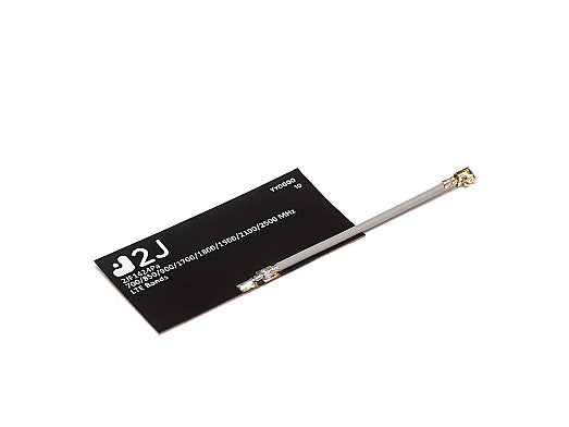 2JF1424Pa 4G/LTE Klebehalterung flexible interne Antenne U.FL 38cm