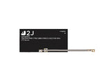 2JF1424Pa 4G/LTE Klebehalterung flexible interne Antenne U.FL 38cm