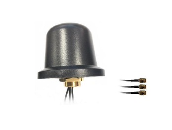 SW20026EB56 3-in-1 Multi-Band 4G+GNSS IoT Antenna, 2x2 MIMO, IP67 Rated SMA-M 300cm