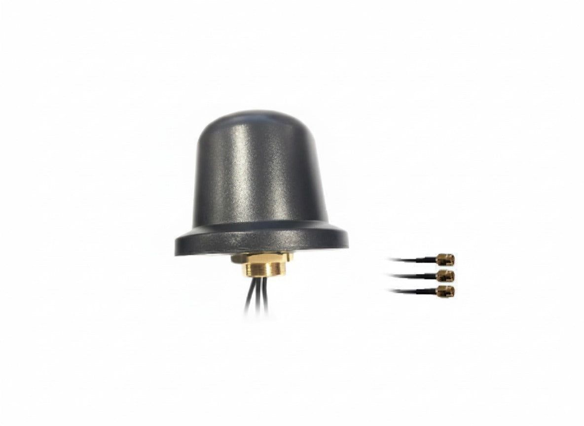 SW20031EB56-1 3-in-1 Multi-Band 4G WiFi+GNSS IoT Antenna, IP67 Rated SMA-M 300cm